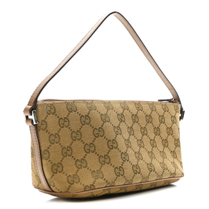 Gucci Monogram Boat Pochette Yellow 3 of 15