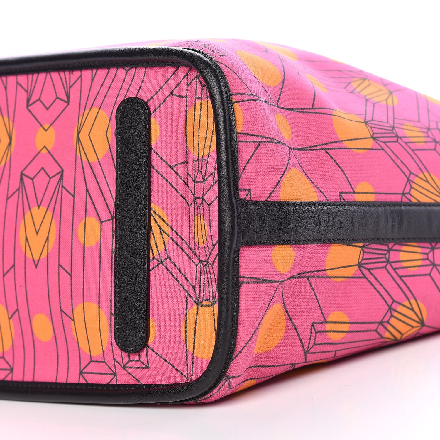 MCM Visetos Medium Project Reversible Shopper Tote Cognac 13 of 21