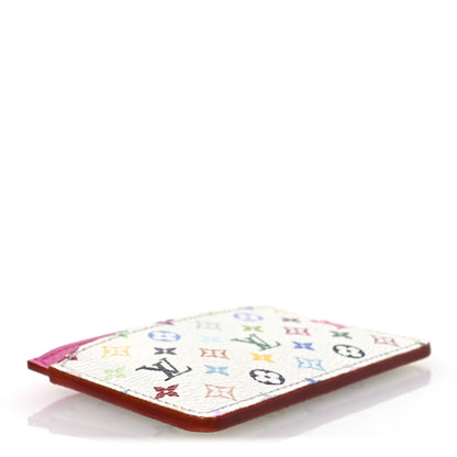 Louis Vuitton LV X TM Monogram Multicolor Card Holder Kawaii Pink 4 of 7
