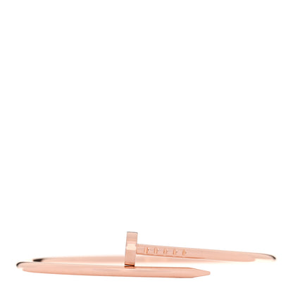 Cartier 18K Pink Gold Small Juste Un Clou Bracelet 16 1 of 5