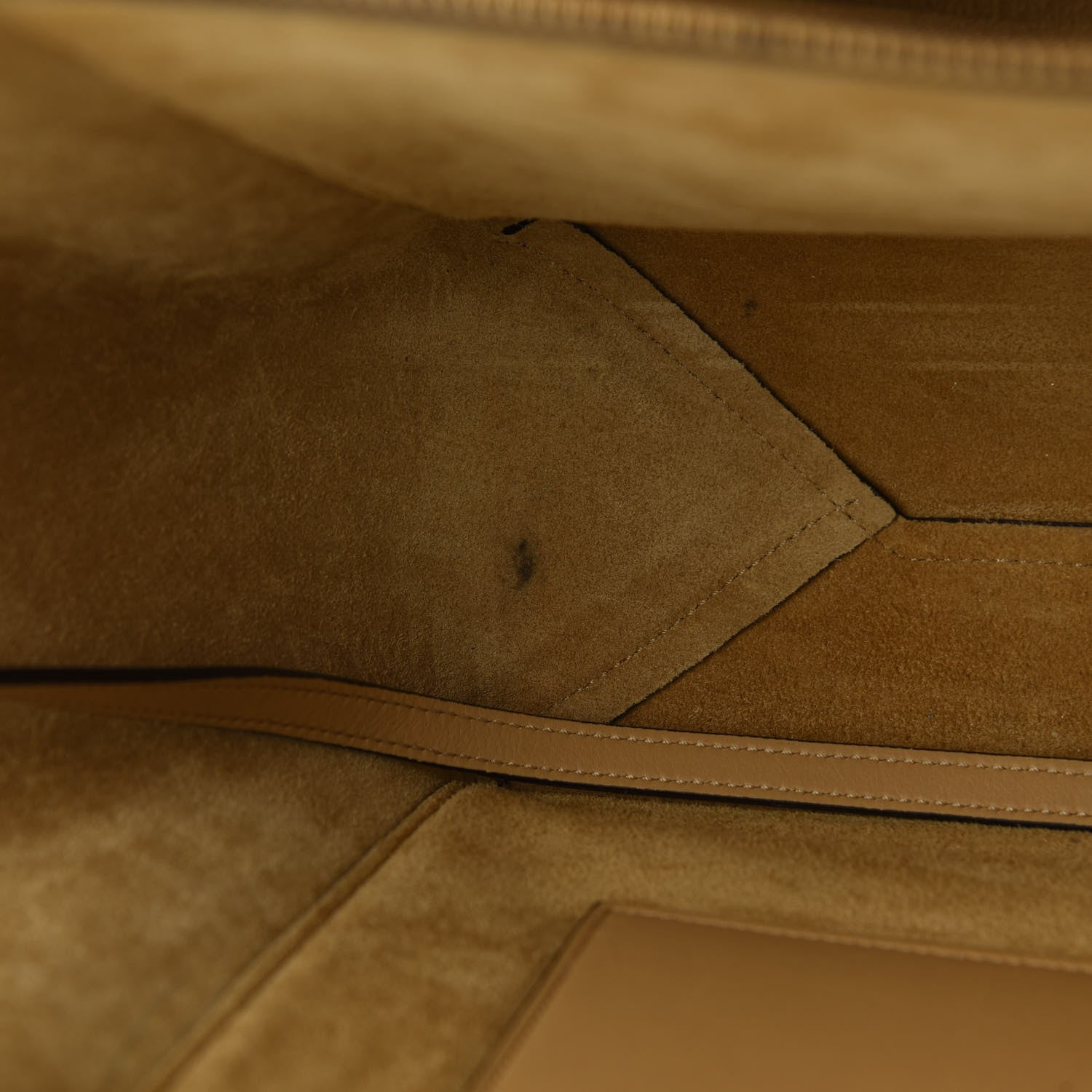 Celine Smooth Calfskin Medium Tri-Fold Bag Souris Vanilla 11 of 11