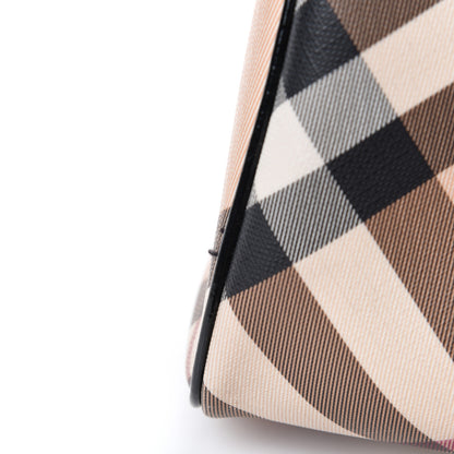 Burberry Nova Check Small Chester Bowling Bag Black 12 of 14