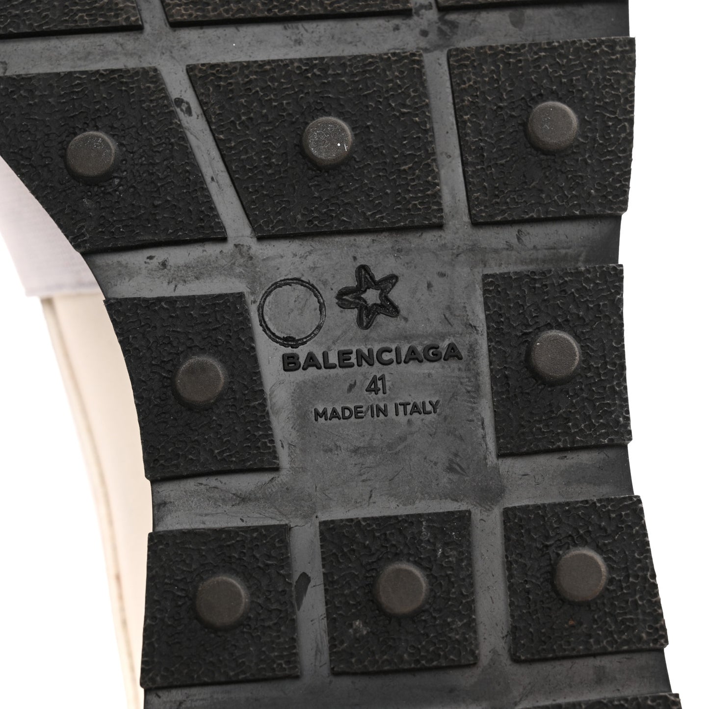 Mesh Calfskin Neoprene Womens Race Runner Sneakers 41 White