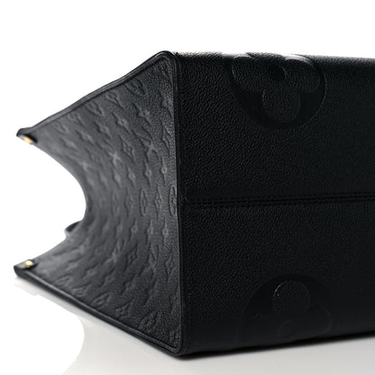 Louis Vuitton Empreinte Monogram Giant Onthego GM Black 7 of 9