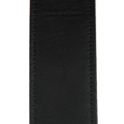 Louis Vuitton Monogram Multicolor LV Cut Reversible Belt 80 32 Black 7 of 8