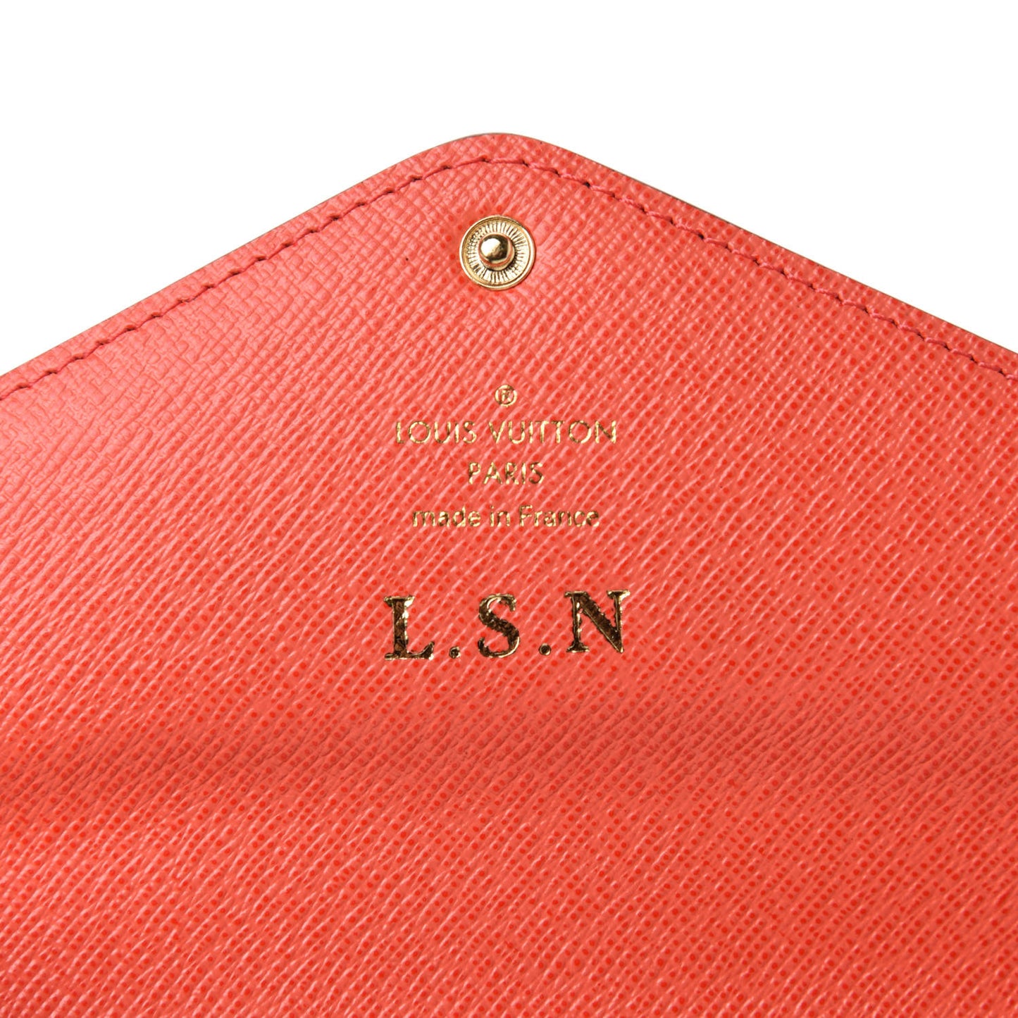 Monogram Josephine Wallet Poppy