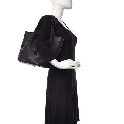 Hermes Taurillon Clemence Picotin Lock 26 GM Black 2 of 11