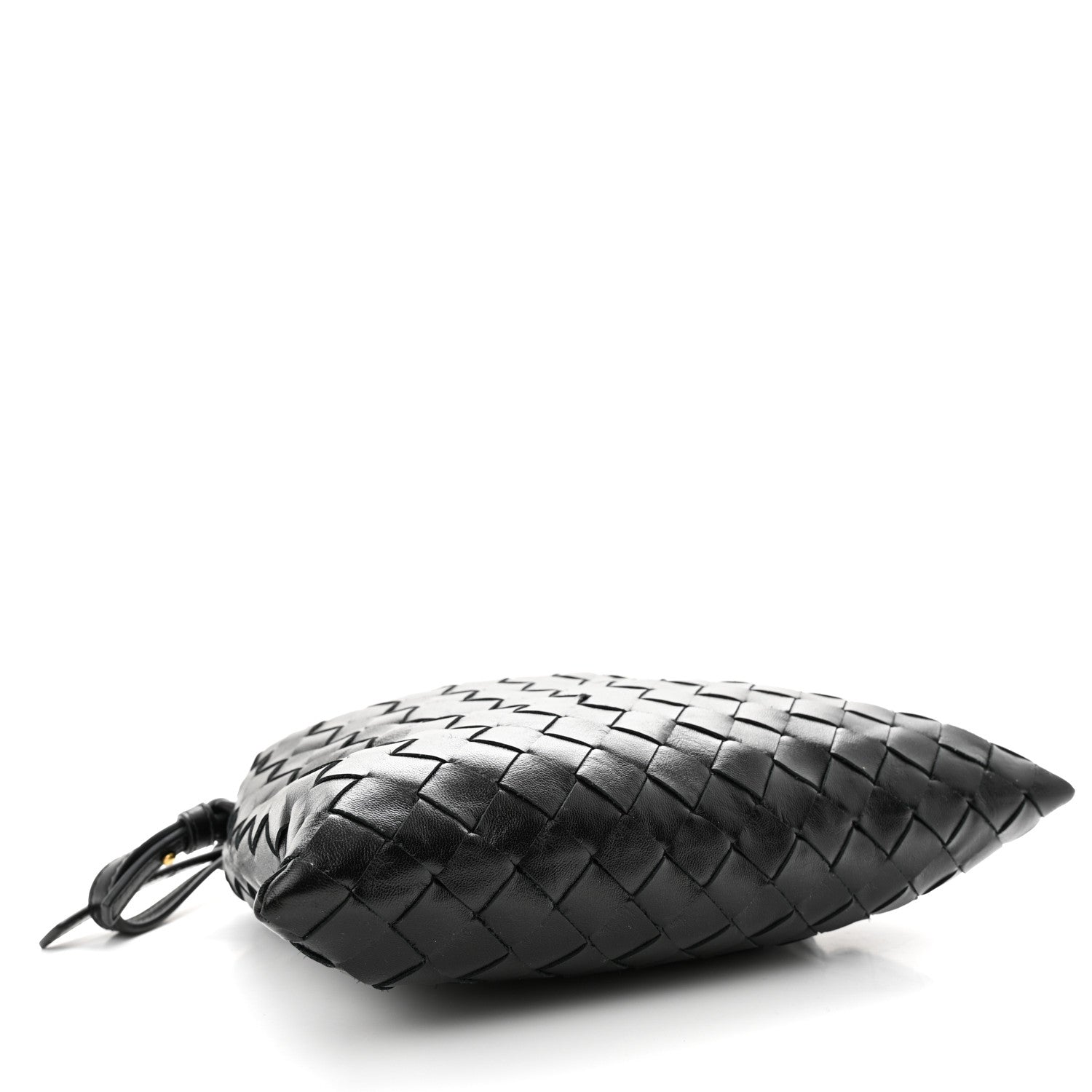 Bottega Veneta Calfskin Intrecciato Mini Hop Black 4 of 9