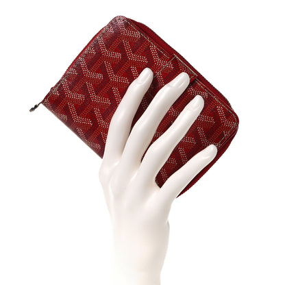 Goyard Goyardine Tuileries Wallet Red 2 of 11