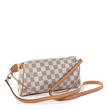 Louis Vuitton Damier Azur Eva Clutch 2 of 4