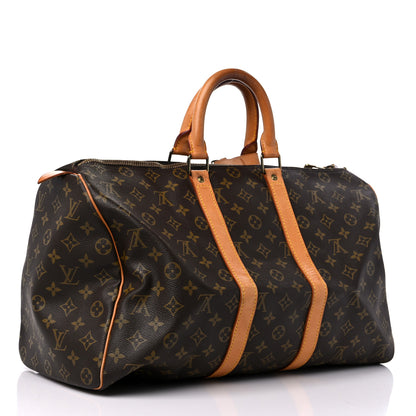 Louis Vuitton Monogram Keepall 45 2 of 14