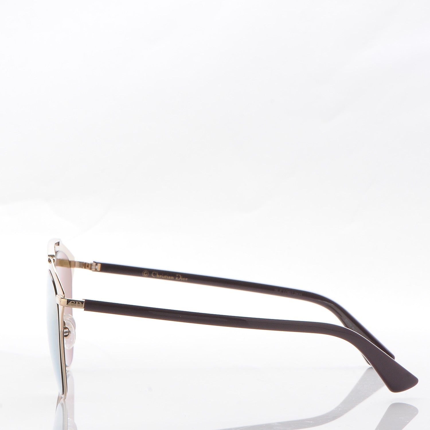 Christian Dior Reflected Sunglasses Gold 3 of 7