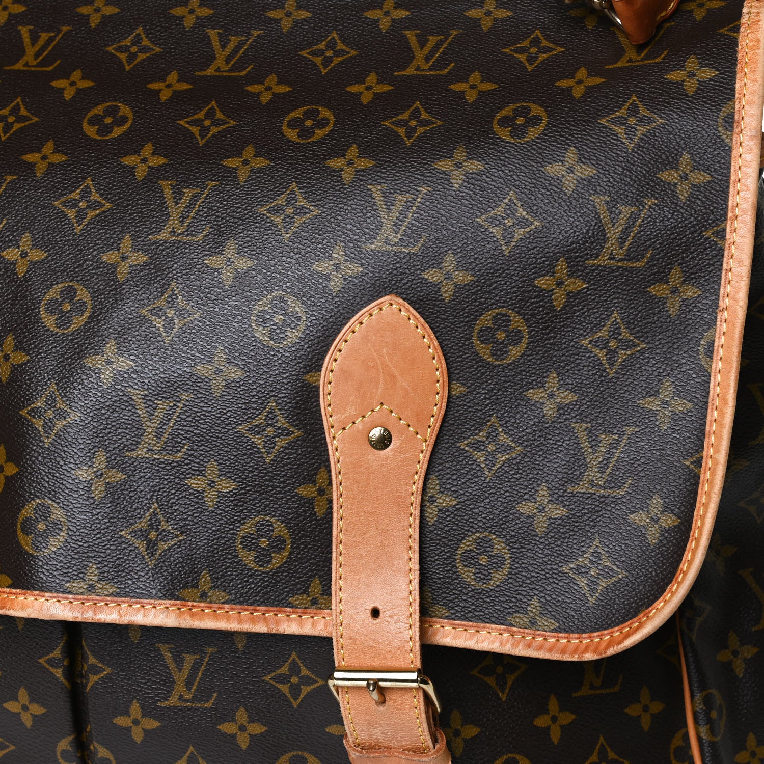 Louis Vuitton Monogram Sac Chasse Hunting Bag 25 of 27