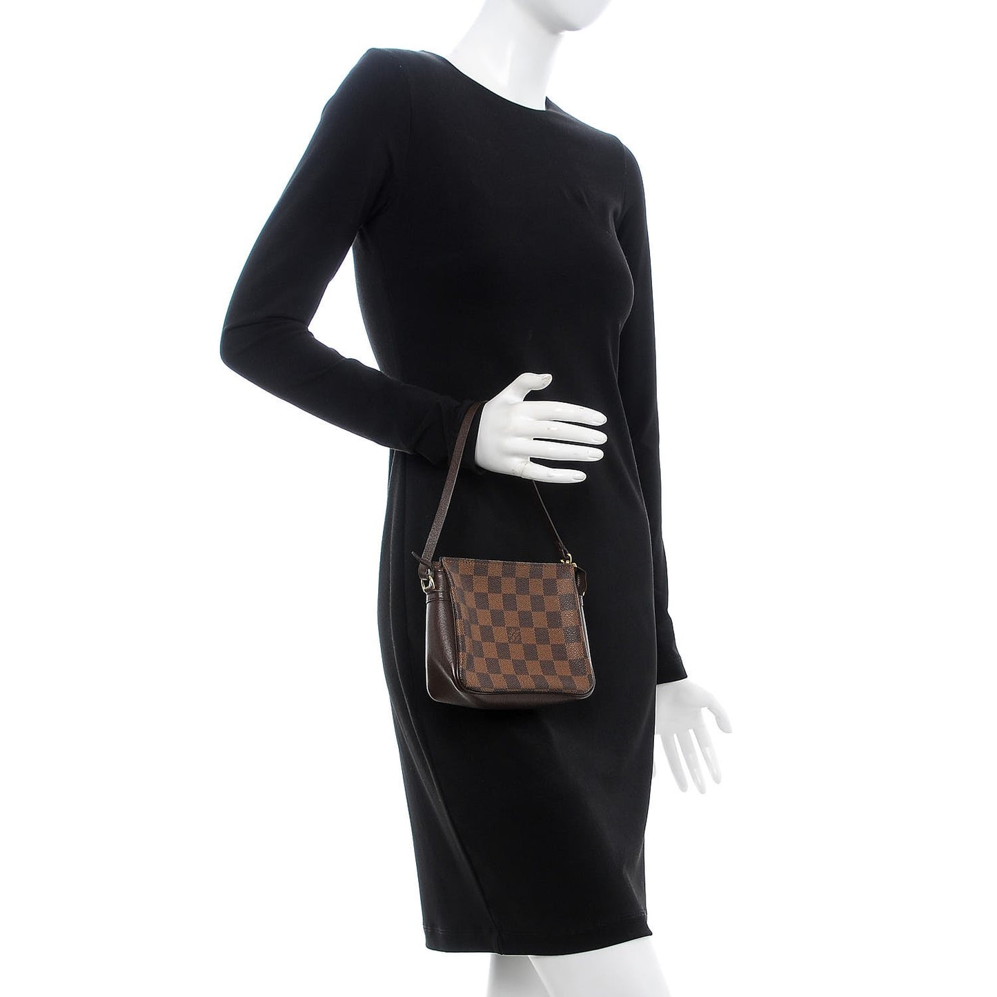 Damier Ebene Trousse Make Up Bag Pochette