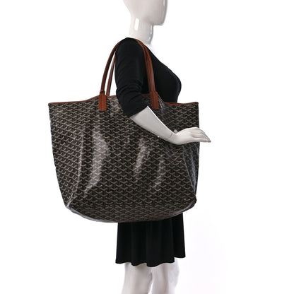 Goyard Goyardine Saint Louis XXL Black Gold 2 of 13