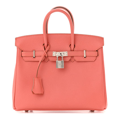 Hermes Epsom Birkin 25 Flamingo 1 of 11