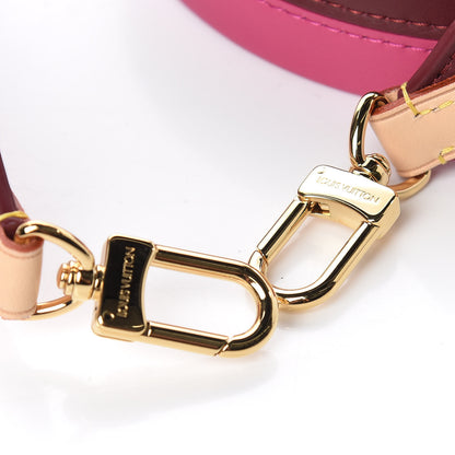 Louis Vuitton Calfskin Cluny BB Shoulder Strap Bordeaux Fuchsia 3 of 3