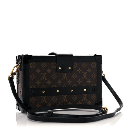 Louis Vuitton Monogram Petite Malle Black 3 of 17