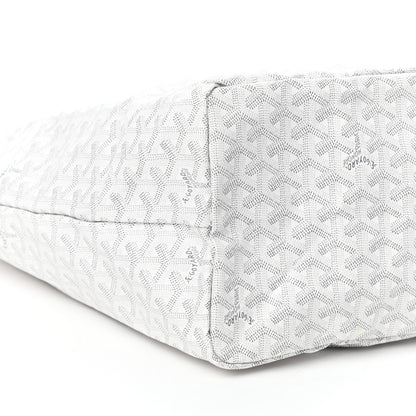 Goyard Goyardine Saint Louis GM White 8 of 9