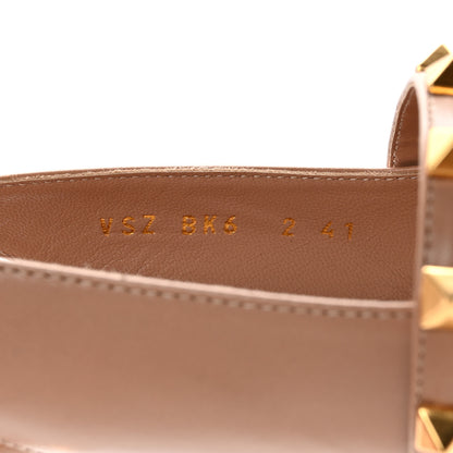 Valentino Garavani Goatskin Rockstud 70mm Slingback Pumps 41 Rose Cannelle 8 of 14