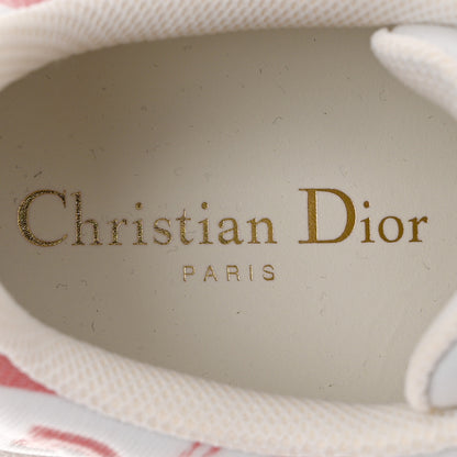 Christian Dior Nylon Mesh Dior-ID Platform Sneakers 37.5 White Pink 6 of 7