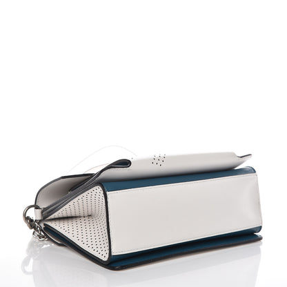 Givenchy Lambskin Perforated Small GV3 Shoulder Bag White 4 of 9