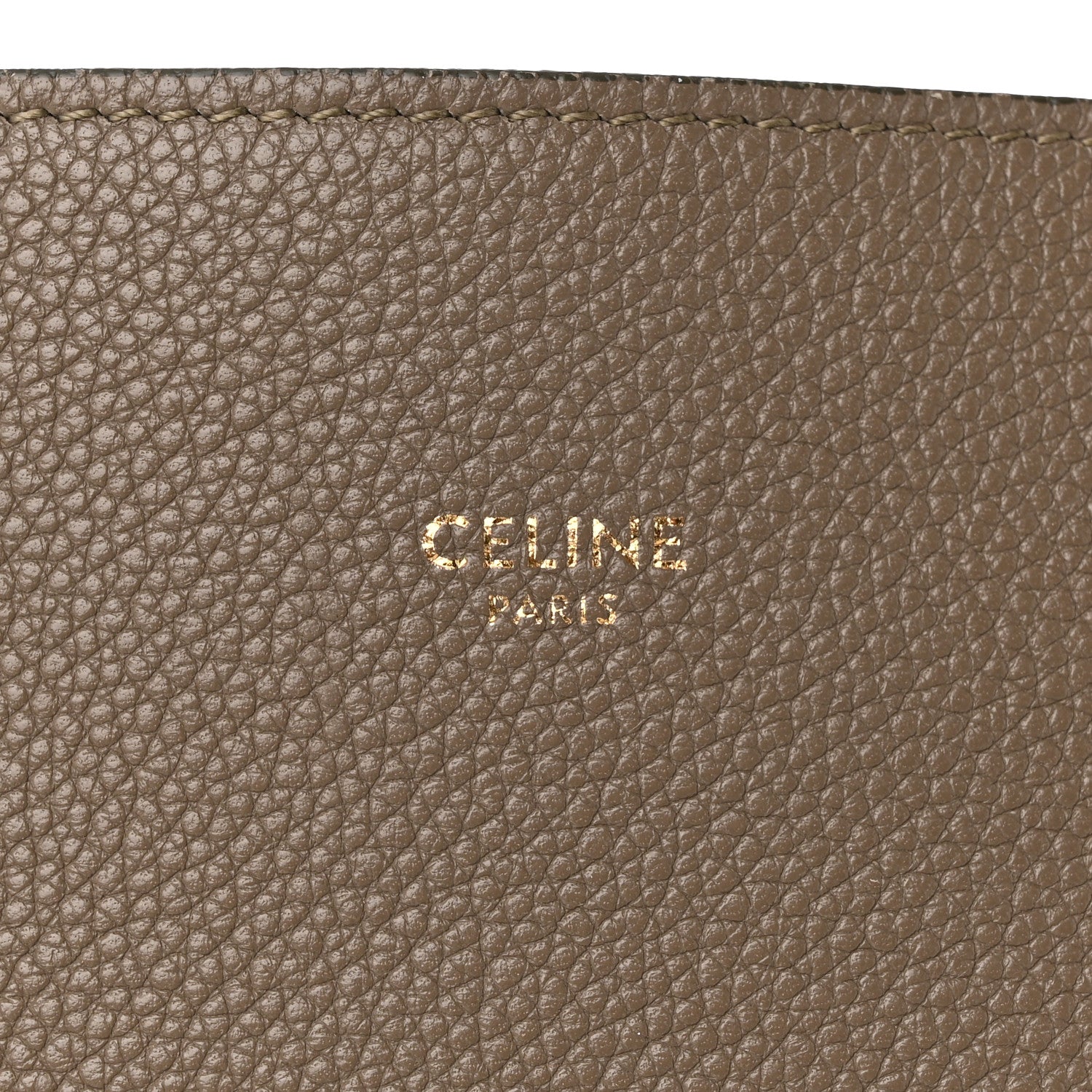 Celine Soft Grained Calfskin Medium Belt Cabas Phantom Taupe 6 of 10