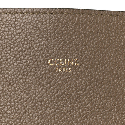 Celine Soft Grained Calfskin Medium Belt Cabas Phantom Taupe 6 of 10