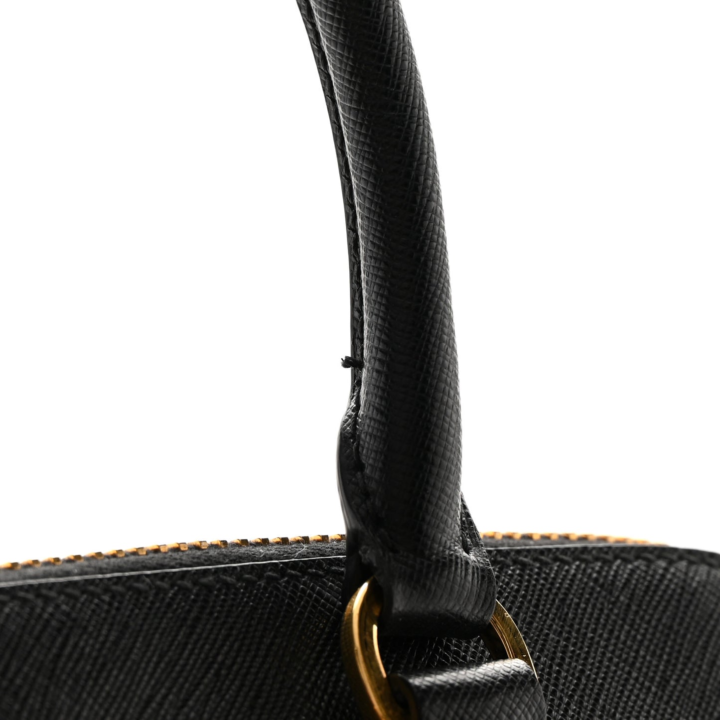 Saffiano Lux Medium Promenade Tote Black