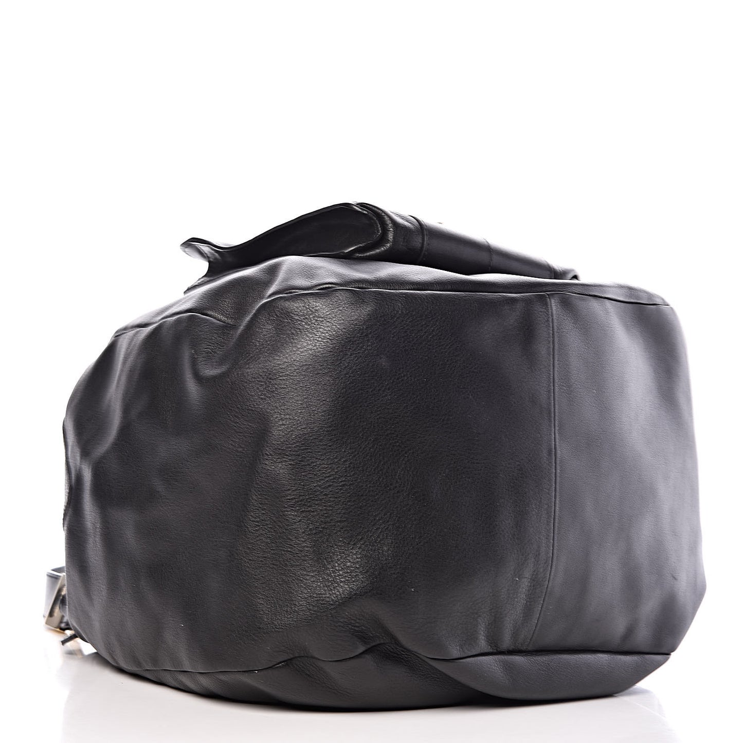 Calfskin Lois Shoulder Bag Black