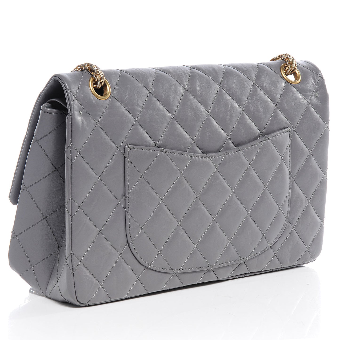 Aged Calfskin 2.55 Reissue 226 Flap Grey