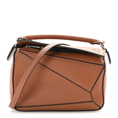 Loewe Calfskin Mini Puzzle Bag Tan 1 of 9