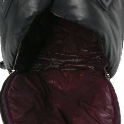 Chanel Nylon Quilted Coco Cocoon Backpack Black 5 of 9