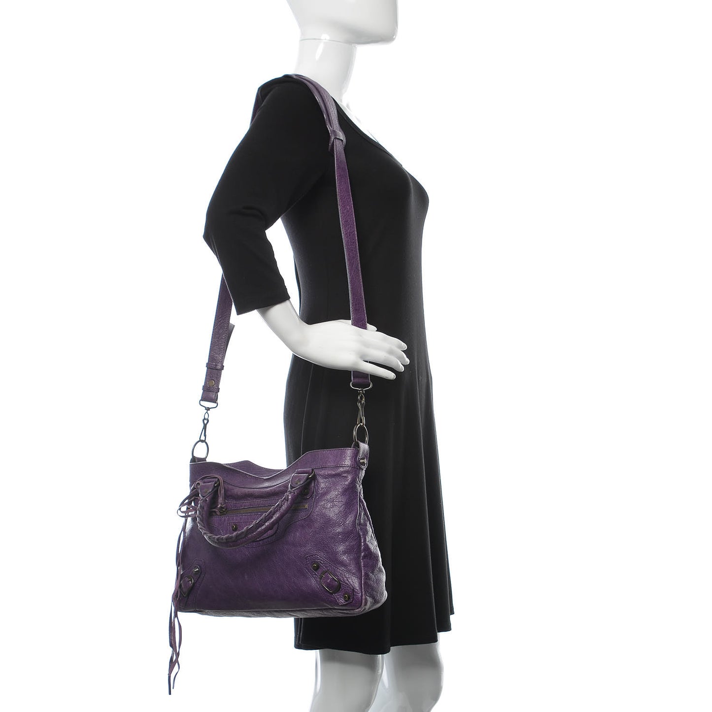 Agneau Classic Hardware Town Dark Violet