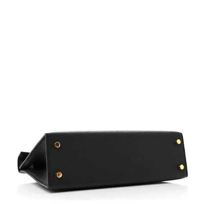 Hermes Epsom Mini Kelly Sellier 20 Black 4 of 11