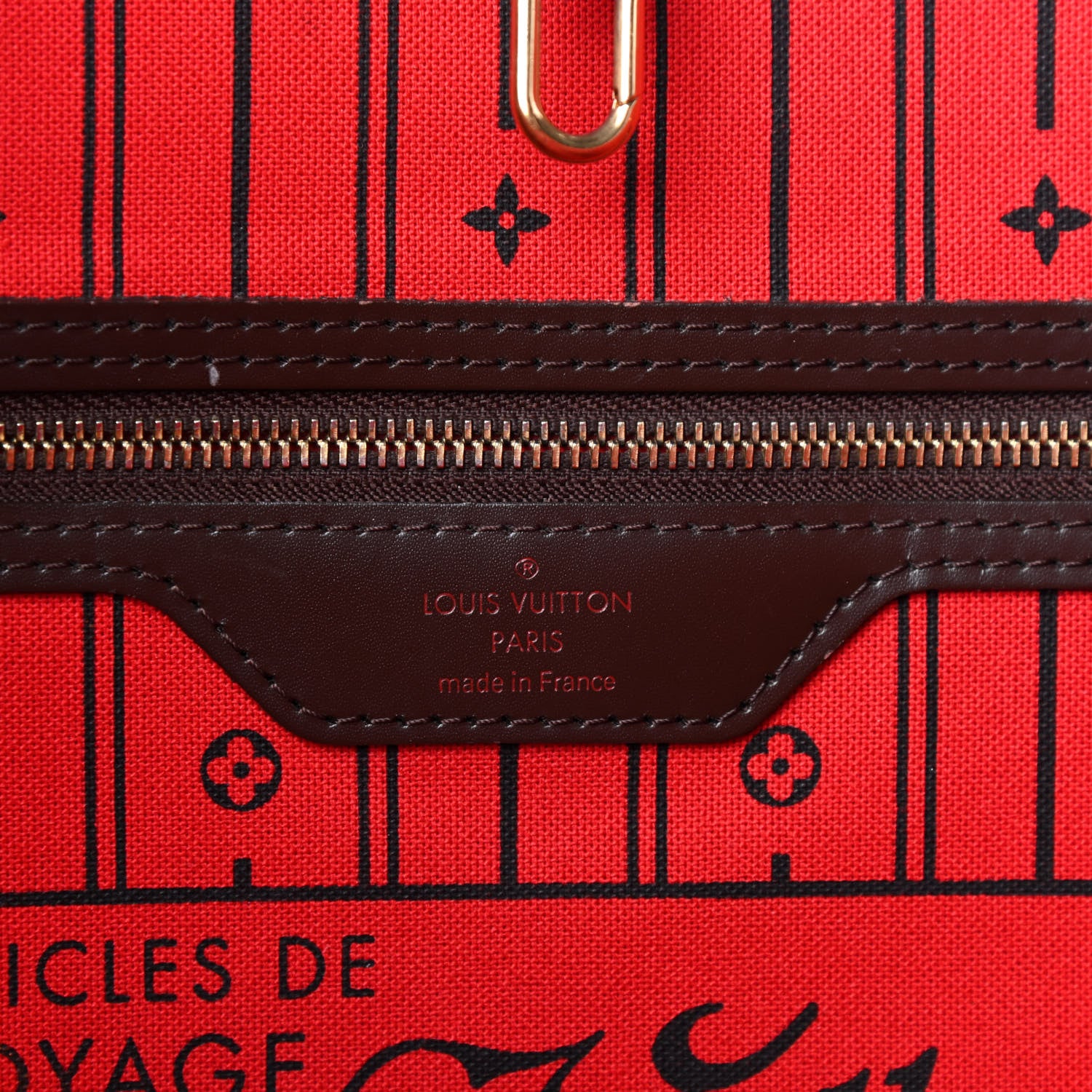 Louis Vuitton Damier Ebene Neverfull GM 6 of 9