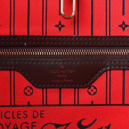 Louis Vuitton Damier Ebene Neverfull GM 6 of 9