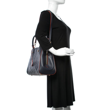Louis Vuitton Empreinte Montaigne MM Marine Rouge 2 of 10