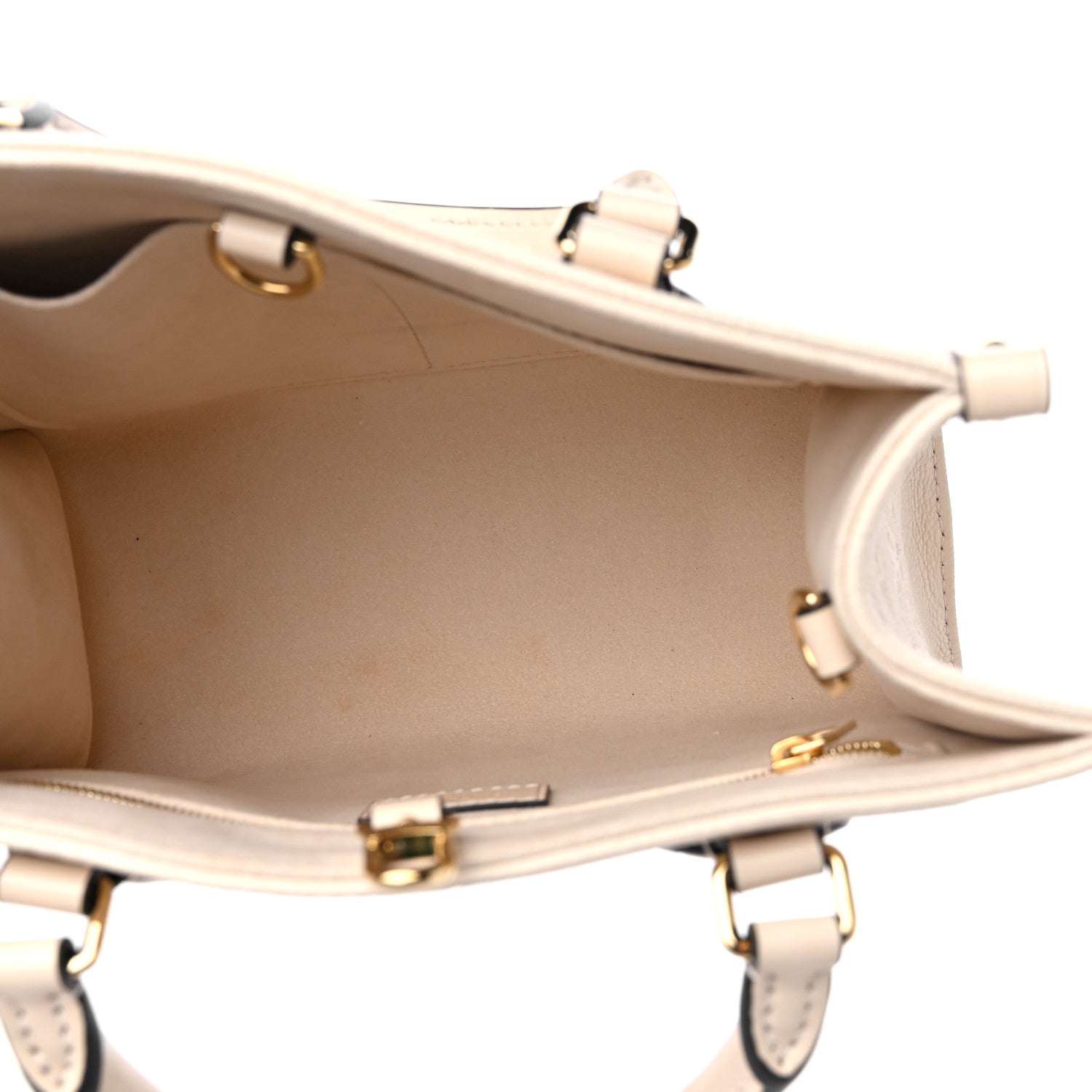 Louis Vuitton Empreinte Monogram Giant Onthego PM Cream Beige 4 of 7