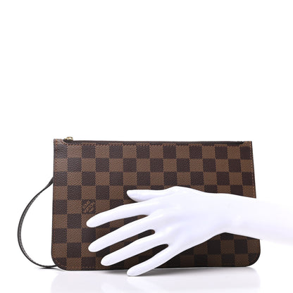 Louis Vuitton Damier Ebene Neverfull MM GM Pochette 2 of 6