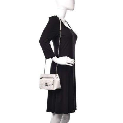 Givenchy Goatskin Quilted Pocket Crossbody Off White 2 of 10