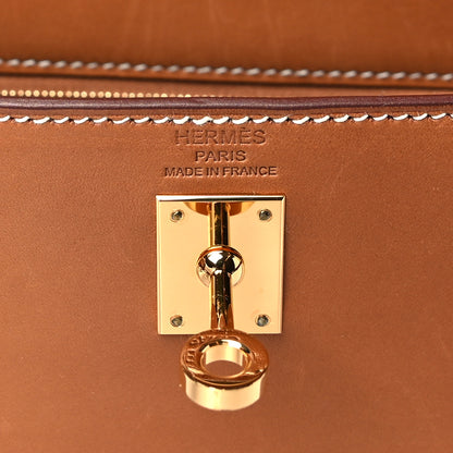 Hermes Barenia Kelly Sellier 25 Fauve 6 of 11