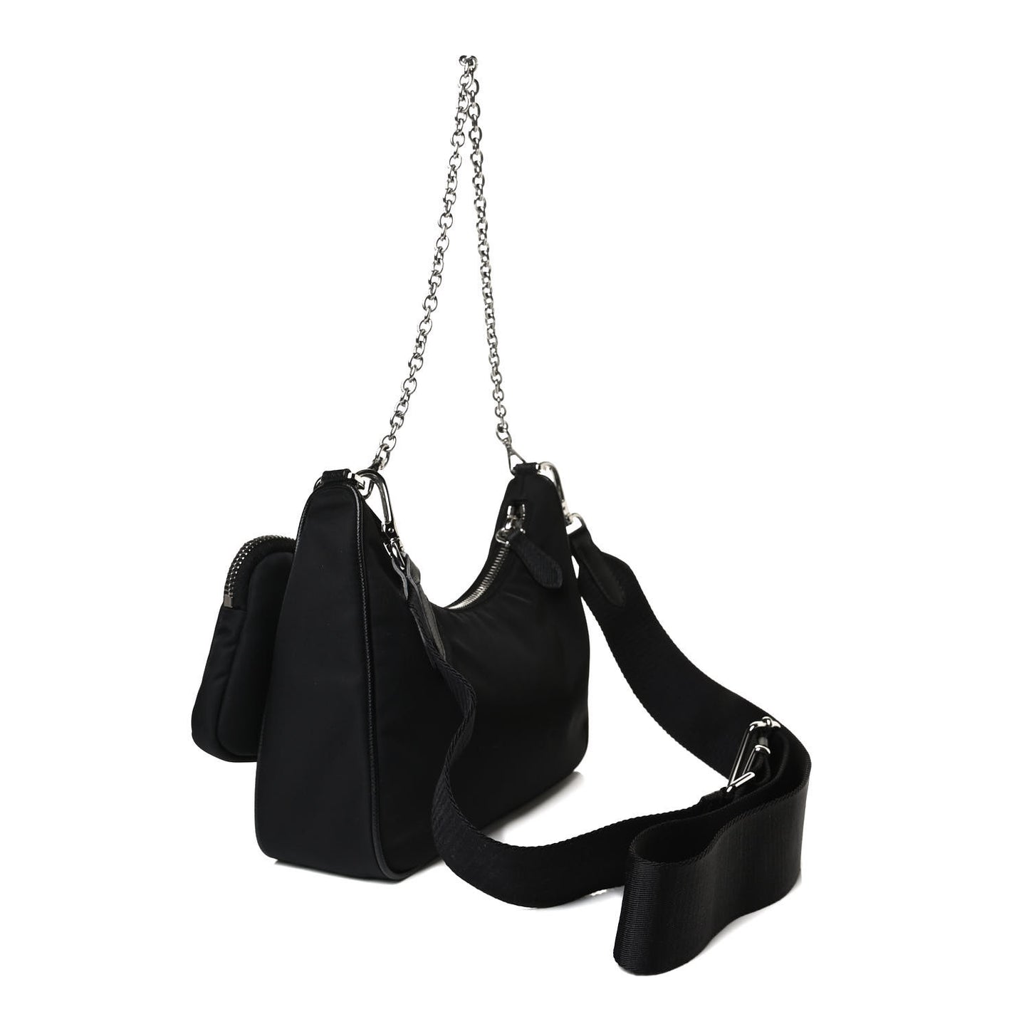 Nylon Re-Edition 2005 Shoulder Bag Black