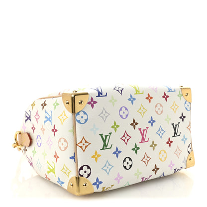 Louis Vuitton LV X TM Monogram Multicolor Speedy Bandouliere 25 White 4 of 9