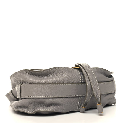 Chloe Calfskin Medium Marcie Round Crossbody Bag Cashmere Grey 4 of 10