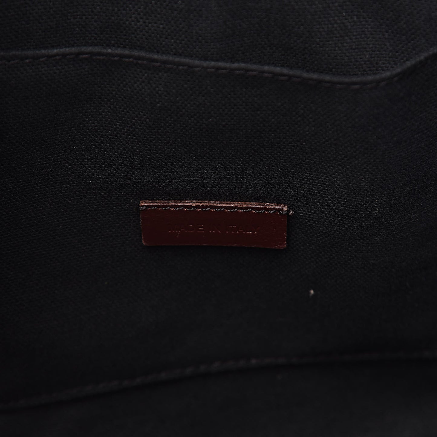 Haymarket Check Studded Tote Bag Chocolate