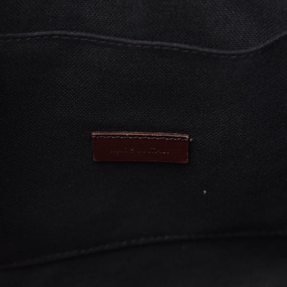 Burberry Haymarket Check Studded Tote Bag Chocolate 7 of 23