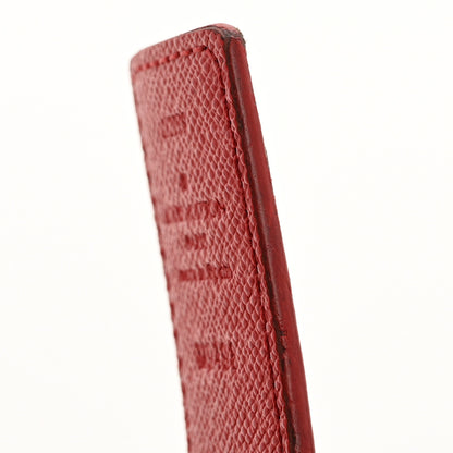 Louis Vuitton Calfskin Monogram 30mm LV Initiales Reversible Belt 85 34 Red 11 of 13