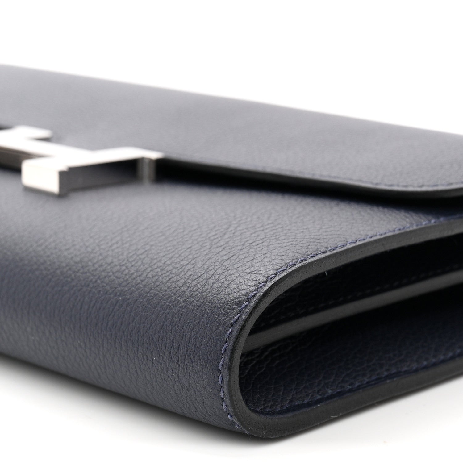 Hermes Evercolor Constance Wallet To Go Bleu Nuit 10 of 10