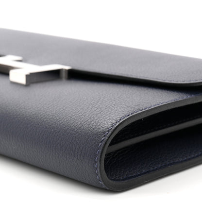 Hermes Evercolor Constance Wallet To Go Bleu Nuit 10 of 10